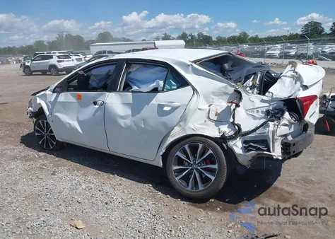 2017 Toyota Corolla Se from USA, damaged, VIN 5YFBURHE5HP645679